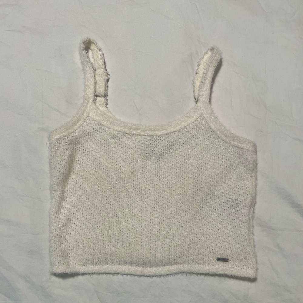 Hollister Fuzzy Crop Top